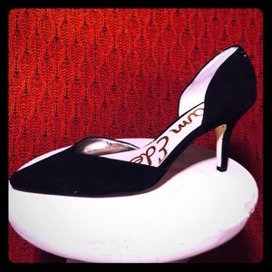 Sam Edelman black heel pointy toe